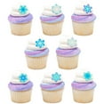 thumbnail image 3 of Snowflakes Edible SugarSoft Cake/Cupcake Decorations 12 ct, 3 of 3