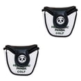 thumbnail image 1 of tssuouriy Couvre-Tête de Putter de Maillet de Golf Élégant avec Motif Brodé pour Protection Style A Ensemble de 2, 1 of 6