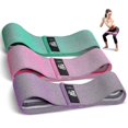 thumbnail image 1 of Bandas de resistencia para caderas, juego de bandas de resistencia para ejercicios de yoga, 1 of 5