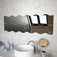 thumbnail image 3 of vidaXL 4x Wall Mirrors Wave Glass Wall Mounted Mirrors Home Decor Multi Sizes, 3 of 11