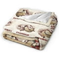 thumbnail image 5 of Yibo Sea Turtle Blanket Flannel Soft and Comfortable Anti-static Bed Sofa Blanket, 5 of 6