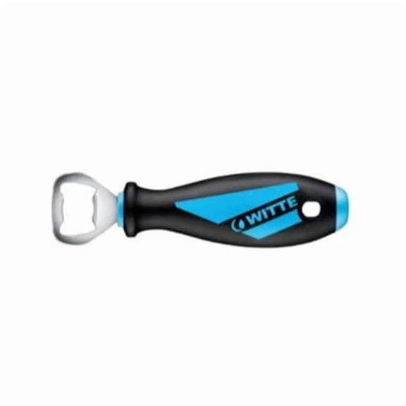 Witte Bottle Opener,6-5/16 In L,Stl,Grey/Blue 9T 967