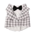 thumbnail image 1 of Traje de Pájaros Esmoquin con Pajarita Traje de Poliéster Elegante Camisa a Cuadros Ropa de Pájaro para Pájaros ANGGREK Otros, 1 of 8