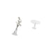 thumbnail image 4 of Figura De Bailarina Moderna, Escultura Artística Y Casa De Muñecas En Miniatura, Mesa Redonda, Adorno Creativo De Escritorio Para Dormitorio, Chimenea, Entrada De Oficina, Casa De Juegos De, 4 of 7