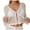 White a1, variant on jobturf Swimsuit Coverup for Women Trendy Hollow Out Crochet Tops Beach Vacation Summer Shirts Cover Ups Tie Front Cardigan Swimwear