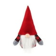thumbnail image 3 of Stijggn Christmas Gnomes Plush Decorations Christmas Ornaments Handmade Swedish Tomte Plush Gnomes Scandinavian Santa Elf Christmas Table Tiered Tray Ornament for Party and Festival Décor, 3 of 4