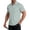 Mint Green -CW29, variant on Nestiefly Mens Wrinkle Free Quick Dry Shirts 2026 Summer Button Short Sleeve Casual Button Down Work Hiking Dress Shirts Black L