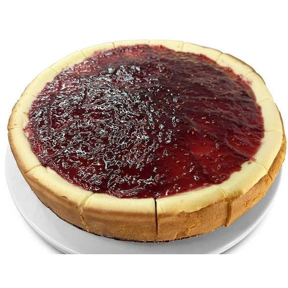 Andy Anand Deliciously Indulgent Sugar-Free Raspberry Cheesecake - The Best Classic Baked Good with Irresistible Taste - 2 lbs
