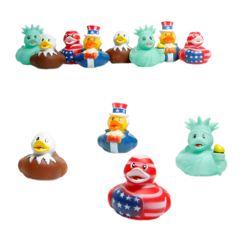 Fourth of July Rubber Ducks