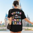 thumbnail image 6 of MOUSYA Magic Kingdom Castle Shirt for Women: Magical Castle Fairy Graphic Tees for Women Casual Vacation Holiday Short Sleeve Tops, 6 of 10