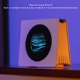 thumbnail image 3 of Speaker White Noise Alarm Clock, Dynamic Lyric Display, HD Screen Night Light, for Bedside, 3 of 7