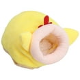 thumbnail image 1 of Goick Hérisson Nids-Mini Mignon Coton Chaud Pet Hérisson Dormir Nids Petit Animal Écureuil Cage Jouet(Poulet), 1 of 5