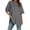 Grey, variant on QHWAUAKFBN T Shirts For Women Loose Fit Crew Neck Fitted Shirt Basic Short Sleeves Summer Classic Tee Tshirts Top