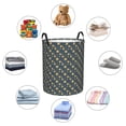 thumbnail image 3 of DouZhe Waterproof Collapsible Large Laundry Baskets, Cartoon Sun Stars Galaxy Prints Circular Hamper with Handles, 3 of 6