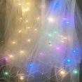 thumbnail image 4 of Velo de despedida de soltera, corona de flores y plumas con luz LED brillante, regalo para novia, decoración para fiesta de boda y compromiso, 4 of 4