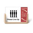 thumbnail image 1 of Please Line UP Black Symbol Desk Calendar Desktop Decoration 2023, 1 of 3