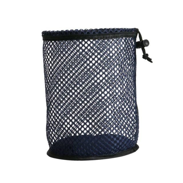 Almencla Multipurpose Golf Ball Bag Drawstring Pouch Portable Carrier Organizer Container Dia 22cm Height 20cm