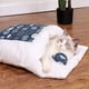 thumbnail image 3 of Arena para mascotas Arena para gatos Extraíble y lavable Saco de dormir para gatos Edredón para gatos Perrera Arena para gatos Saco de dormir para gatos Azul M JAMW Sencillez, 3 of 5