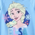 thumbnail image 7 of Disney Frozen Toddler Girls Swesatshirt Elsa/Anna Floral Ruffle Sleeve Top with Jogger Pants 2 Pieces Outfit Sets Sizes 2-6, 7 of 7