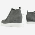 thumbnail image 5 of Dream Pairs Women’s Platform Wedge Sneakers Ankle Booties, 5 of 5