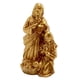 thumbnail image 3 of Estatua de la Sagrada Familia, regalo ideal, decoración robusta para el hogar, artesanía resistente al desgaste para el dormitorio Oro, 3 of 9
