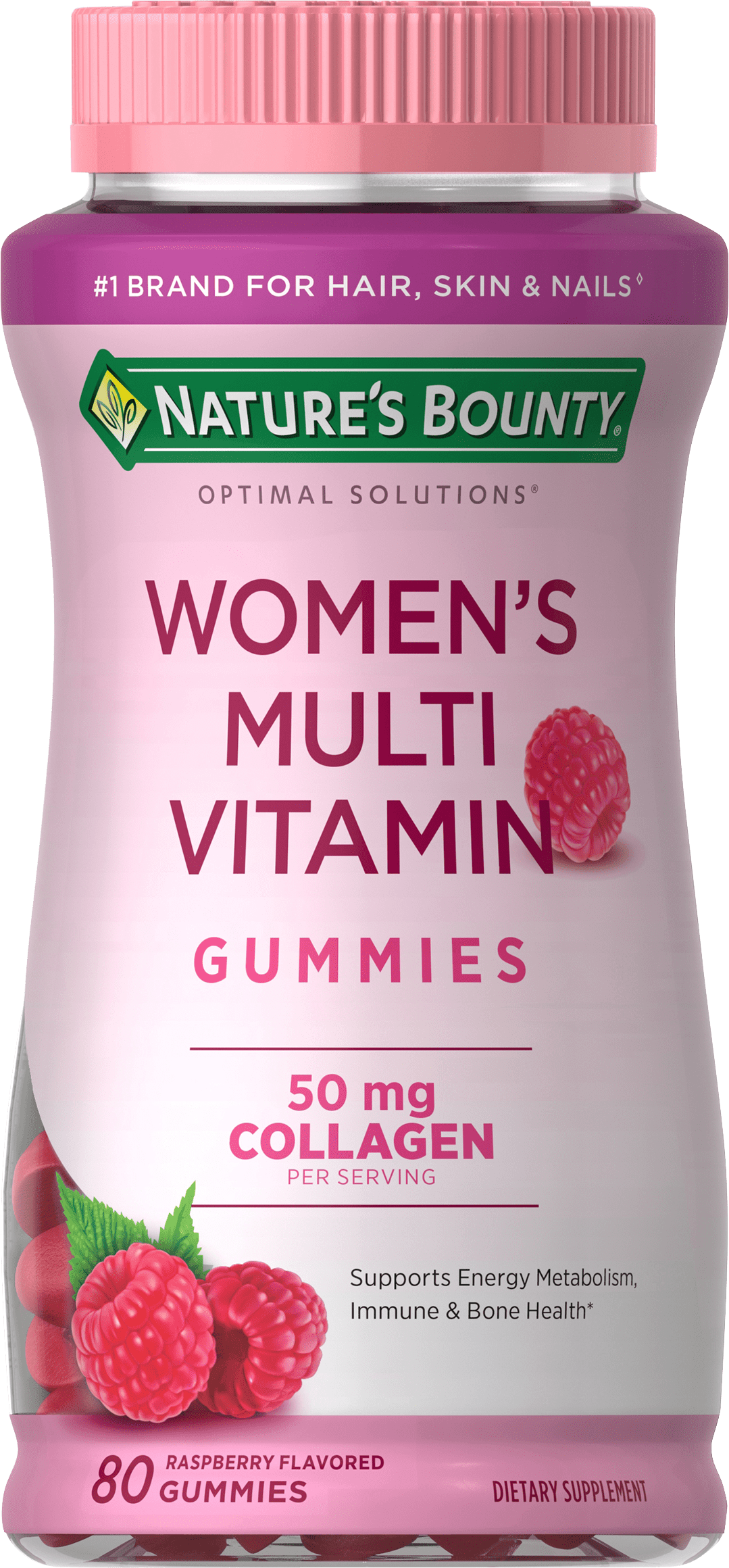 Buy Nature s Bounty Optimal Solutions Women s Multivitamin Gummies Dietary Supplement