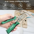 thumbnail image 4 of 8 In 1 Wire Stripper Twister - Multi-Function Wire Stripping Pliers for 12V to 250V Live, Null, Hot Wire, Audible & Flashing LED Alarms,easy to use, 4 of 8