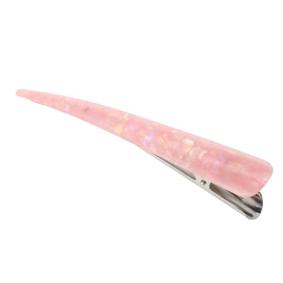 Unique Bargains 1 Pc Hair Clip Colorful Pattern Hair Clips Pink