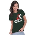 thumbnail image 3 of Tried It Home Nerd Science Project Women's T Shirt Ladies Tee Brisco Brands S, 3 of 5