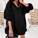thumbnail image 4 of Sudadera Para Mujer Sudaderas Con Capucha de Moda Otoño Invierno Color Sólido Suéter de Manga Larga Abrigo Suelto Top Odeerbi  ODB184798, 4 of 7