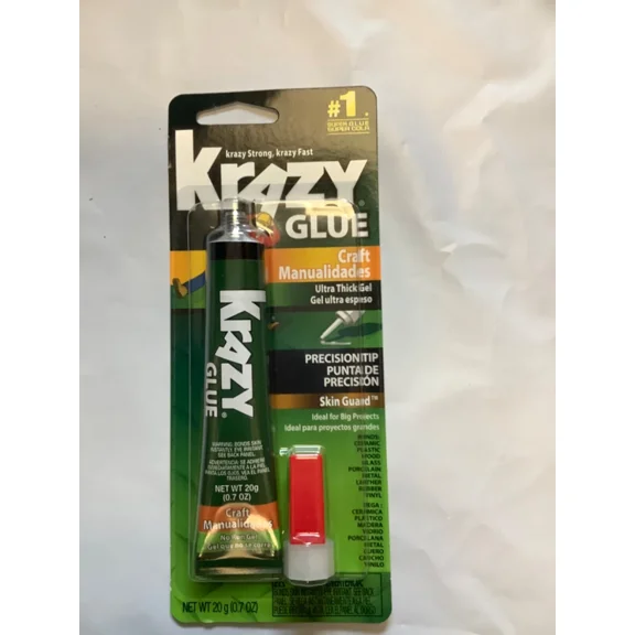 Krazy Glue Craft Ultra Thick Gel 20G .07Oz Precision Tip