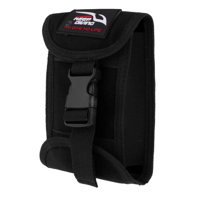 Bolsillo para lastre de buceo de 3 kg (universal se ajusta a de cámara de 2 pulgadas del tanque BCD) - rojo/negro Zulema Bolsillo de peso Buceo