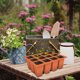 thumbnail image 4 of Macetas reutilizables para vivero con agujeros de drenaje: bandejas flexibles para sembrar semillas, propagar esquejes y cultivar flores o verduras en interiores, 4 of 5