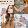 thumbnail image 7 of FALAN MULE Small Wallets Woman Slim RFID Blocking Mini Credit Card Holder, 7 of 7