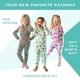 thumbnail image 4 of Conjunto de pijama Posh Peanut Soft Viscosa Bamboo Girl 10-12 años, 4 of 7