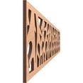thumbnail image 3 of Ekena Millwork 46 1/4"W x 6"H x 1/4"T Manton Fretwork Moulding, Alder, 3 of 13