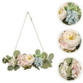 thumbnail image 4 of Kiplyki Artificial Flower Decoration Style Decorative Flower Wreath Wall Pendant, 4 of 6