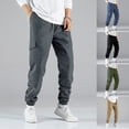 thumbnail image 3 of CENL Men Casual Pants Jogger Trousers Multi Pockets Slim-fit Streetwear Pant Fashion, 3 of 9