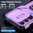 thumbnail image 5 of Fashion Case with Holder Stander Kickstand Drop Resistant Shockproof Case For Samsung Galaxy S23 FE, 5 of 7