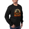 thumbnail image 4 of CafePress - Batty For Halloween - Classic Crew Neck Sweatshirt, 4 of 5