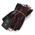 thumbnail image 1 of Carbon Fiber Heating Film, Electric Cloth Heating Pads Dual Control 3 Gear Portable  for Vest for Jacket, 1 of 8
