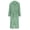 Green, variant on Cozy Bear Ear Hooded Bathrobe Soft Double Sided Fleece Robe with Pocket and Belt for After Bath Lounge Fun, for 4.3-4.6 FT Green