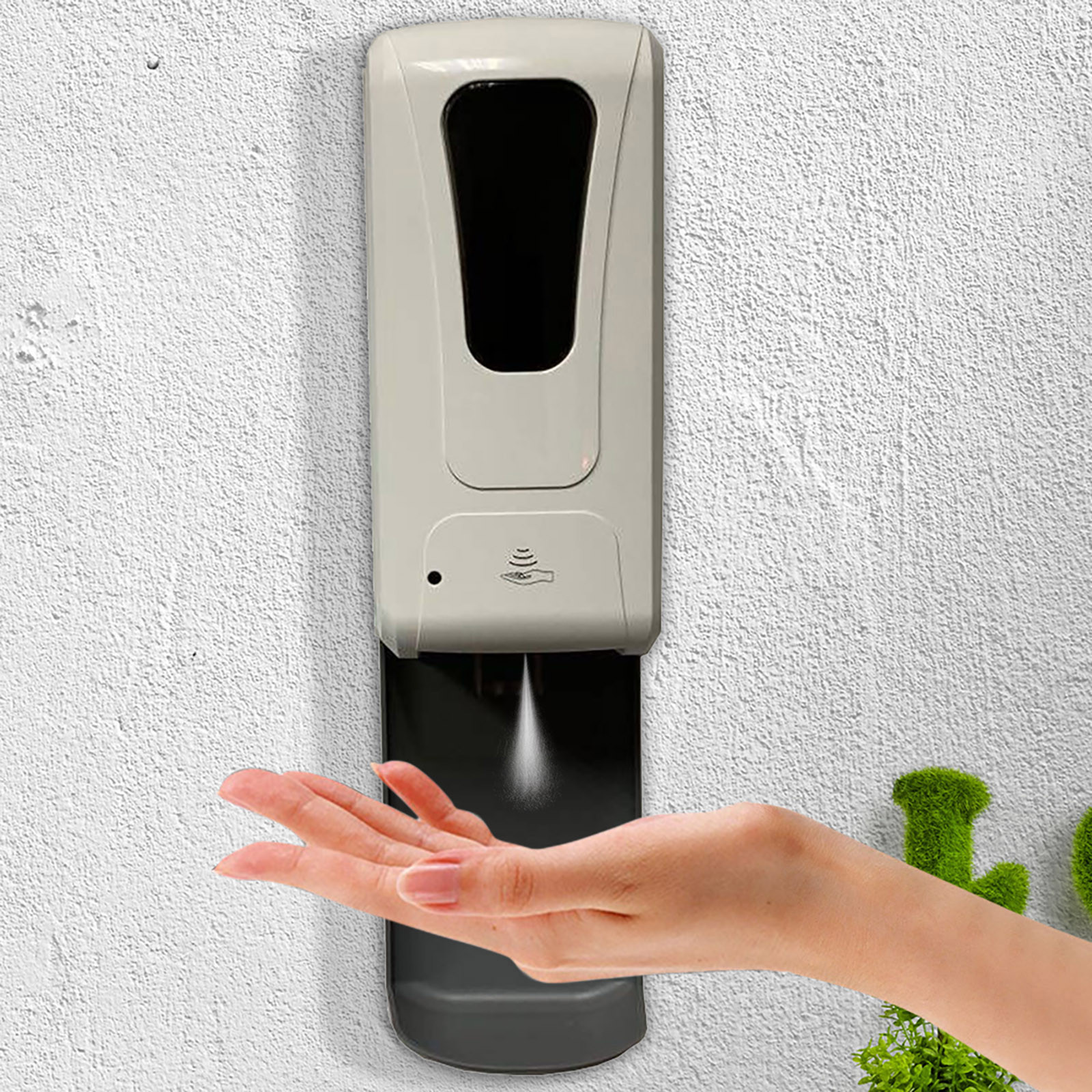 LIDYCE NonContact Automatic Disinfectant Dispenser with Drip Tray