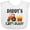 AA-White, variant on Inktastic Daddy Farm Buddy Cute Tractor Boys or Girls Baby Bib