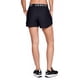 thumbnail image 3 of Pantalones cortos Under Armour Tech Play Up para mujer, color blanco y negro, talla S, 3 of 3