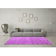 thumbnail image 3 of Ahgly Company Indoor Rectangle Abstract Purple Modern Area Rugs, 5' x 7', 3 of 4