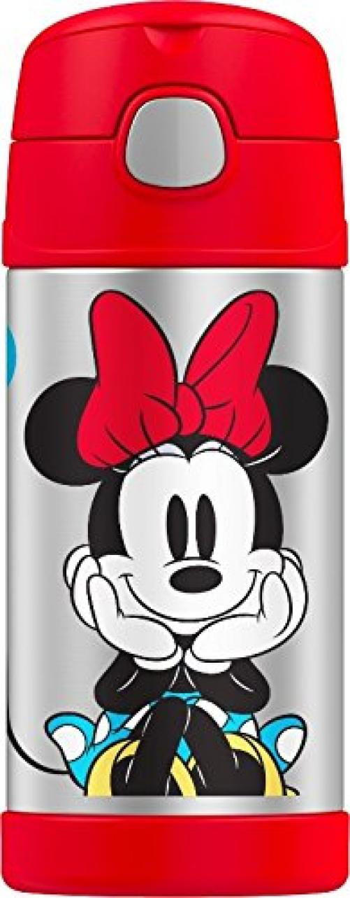 Thermos Funtainer 12 Ounce Bottle, Minnie Mouse 