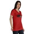 thumbnail image 2 of Inkmeso Wife Mom Boss Women Tshirt Cotton Top V-neck Mother Graphic Tee Shirt, 2 of 8