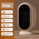 thumbnail image 1 of Small Space Heater For Indoor Use Ceramic Space Heater Portable Heaters Fan For Office Bedroom With Thermostat 1200W, 1 of 3