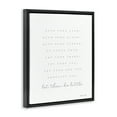 thumbnail image 4 of Stupell Industries Let Them Be Little Typography Painting Black Floater Framed Art Print Wall Art, 25 x 31, 4 of 10